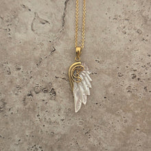 Load image into Gallery viewer, Archangel Michael Pendant Extra Small by Feather Tribe
