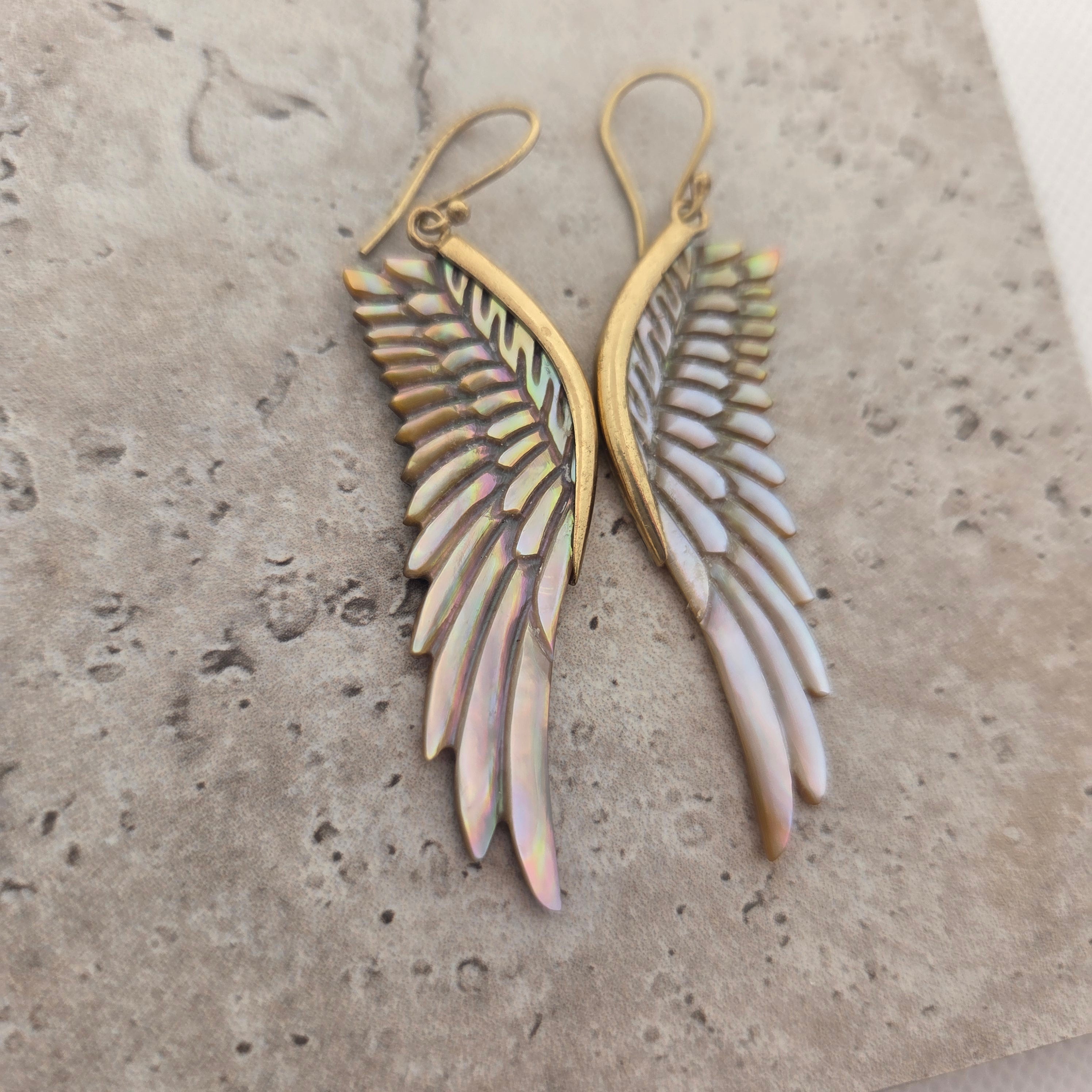 Aurora Earrings by Feather Tribe