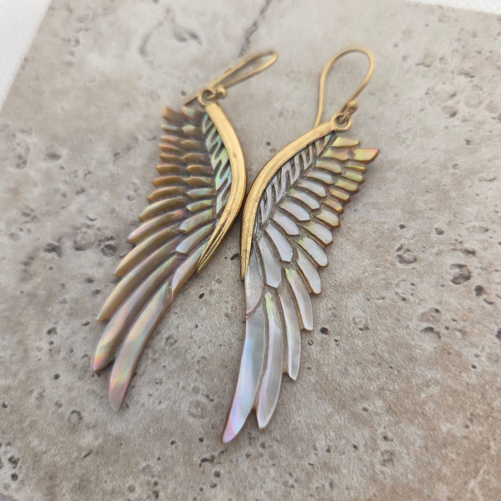 Aurora Earrings by Feather Tribe