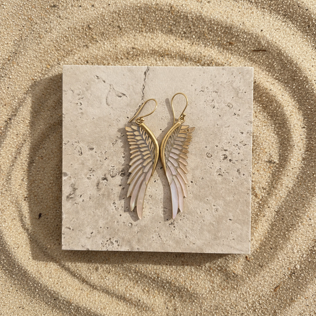 Aurora Earrings by Feather Tribe