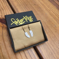 Bone Feather Earrings Extra Small