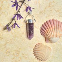 Load image into Gallery viewer, Celeste Pendant Amethyst - Feather Tribe
