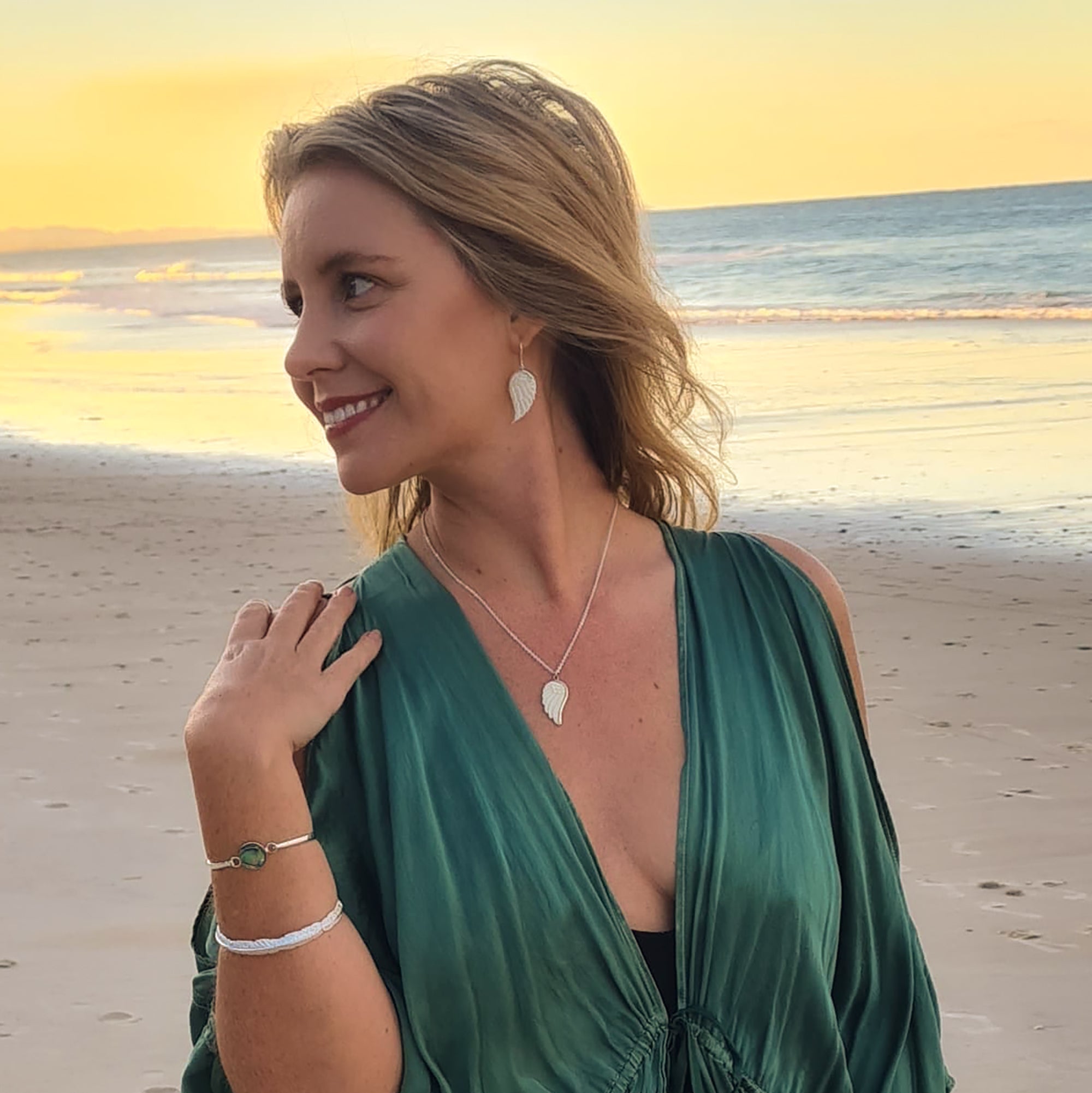 Mini Angel Wing Earrings - FeatherTribe