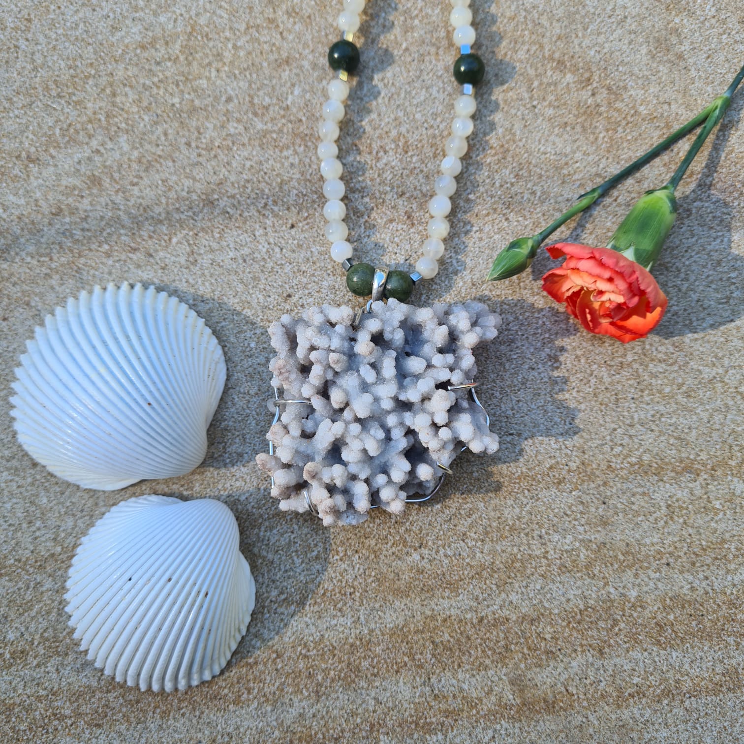 Grape Agate Necklace - FeatherTribe