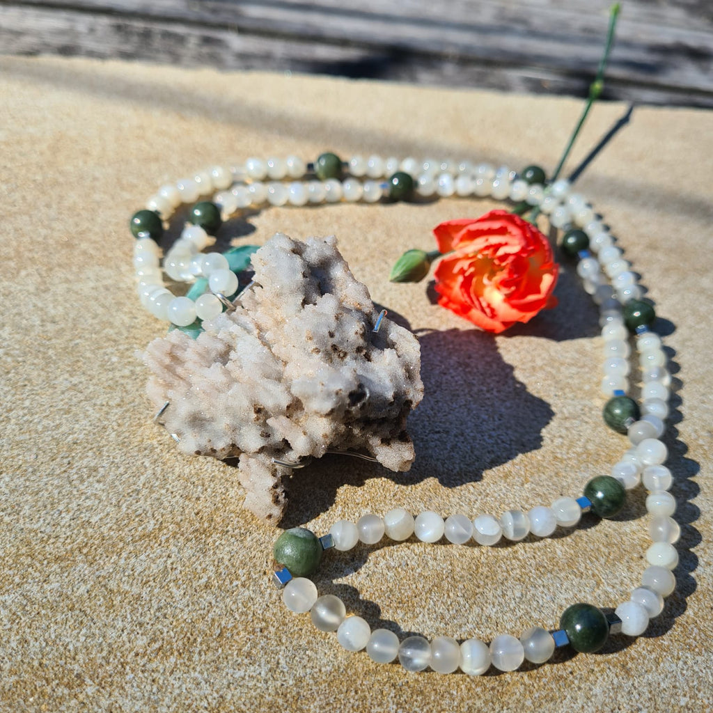 Grape Agate Necklace - FeatherTribe