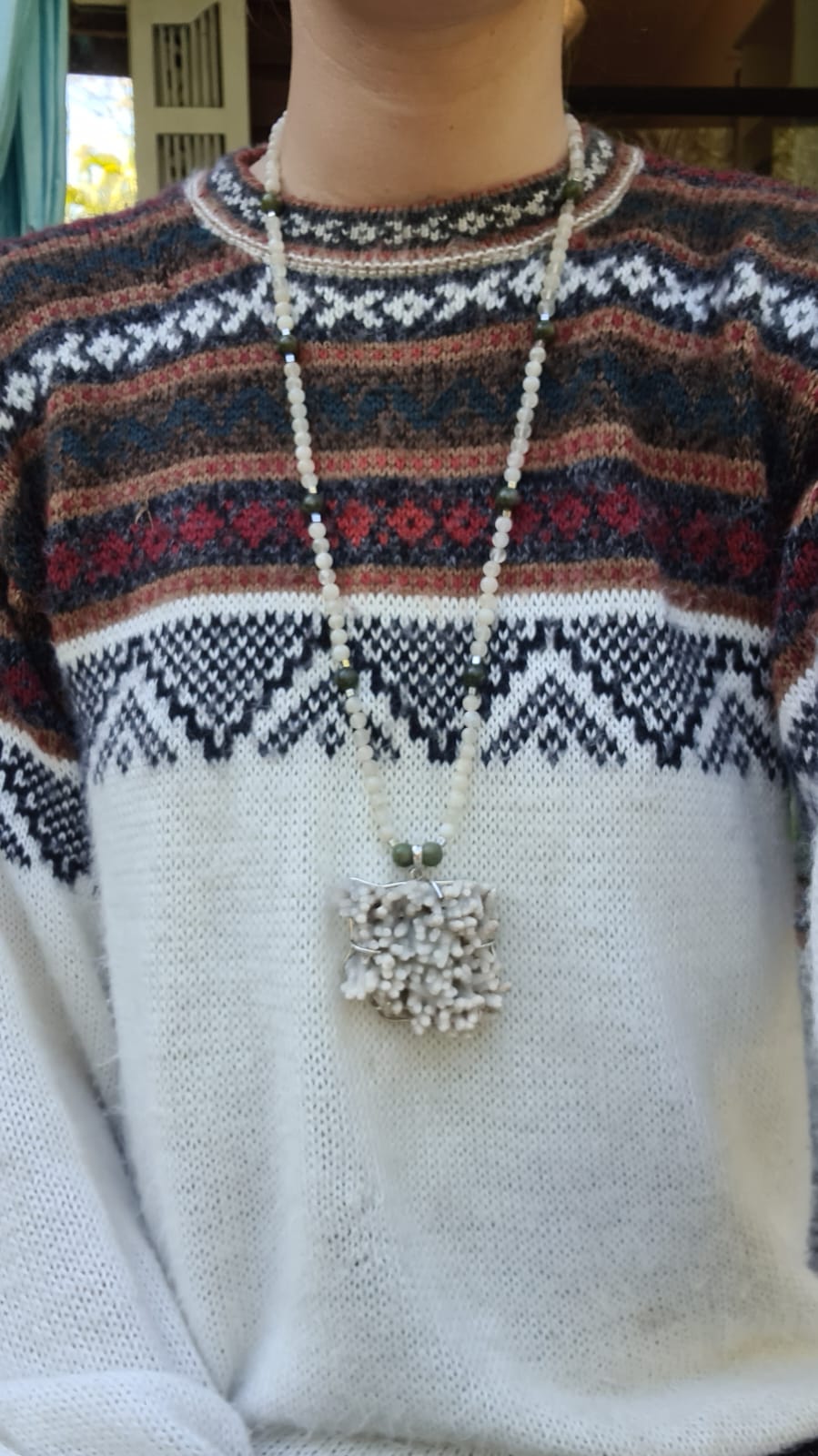 Grape Agate Necklace - FeatherTribe