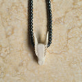 Dragon Skull Necklace with Hematite Beads