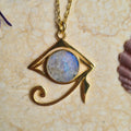 Eye of Horus Moonstone - Feather Tribe