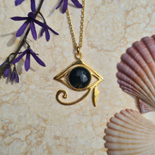 Load image into Gallery viewer, Eye of Horus Moss Agate - Feather Tribe
