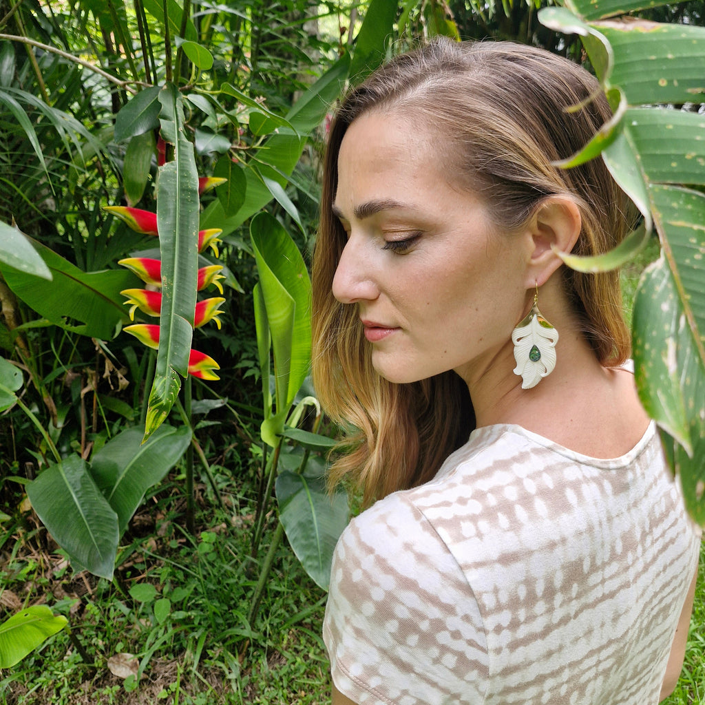 SECOND: Peacock Earrings