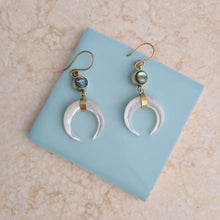 Load image into Gallery viewer, Moon Goddess Earrings - White
