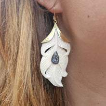 Load image into Gallery viewer, Peacock Earrings
