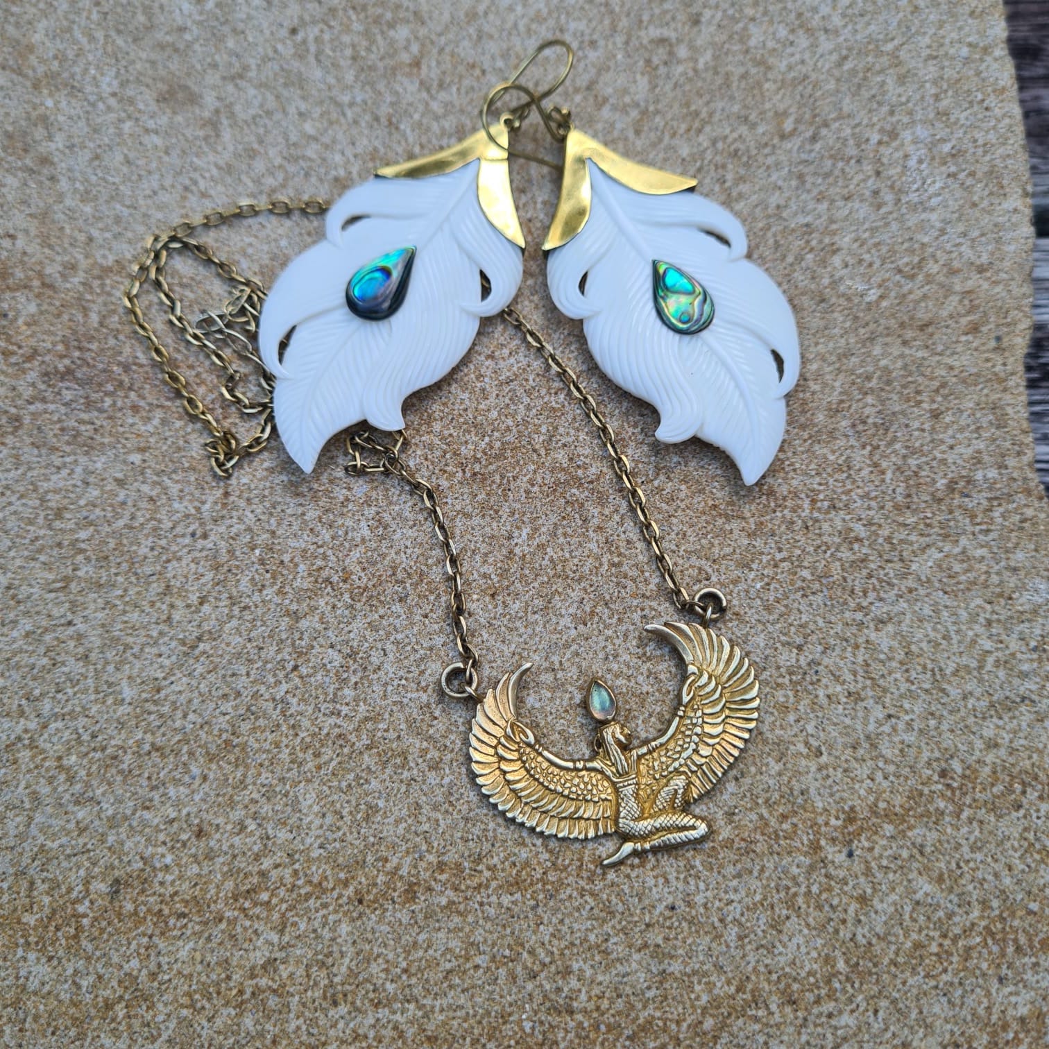 SECOND: Peacock Earrings