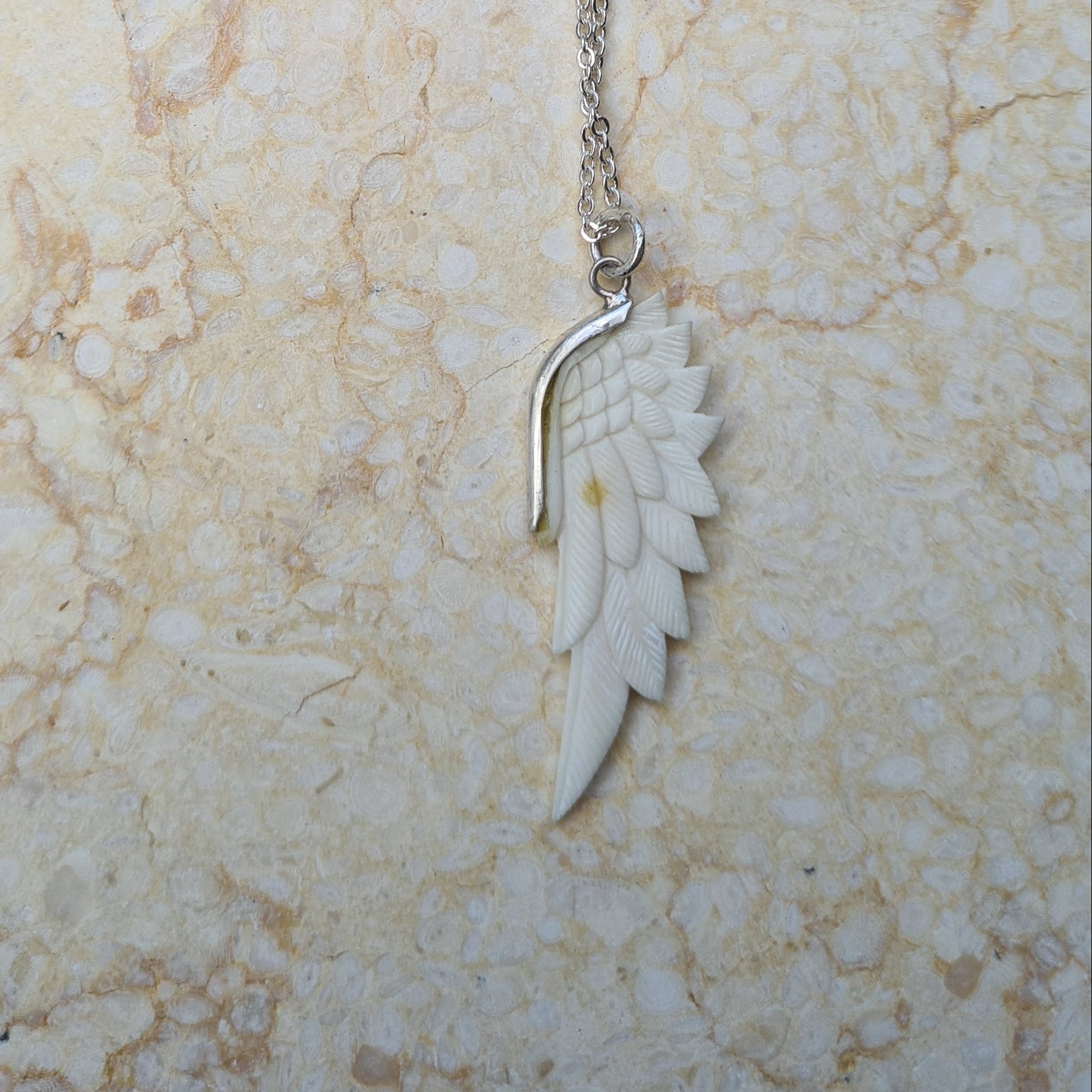 SECOND: Mini Bone SuperWing Necklace - FeatherTribe
