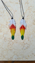 SECOND: Lorikeet Feather Necklace (Small) - FeatherTribe