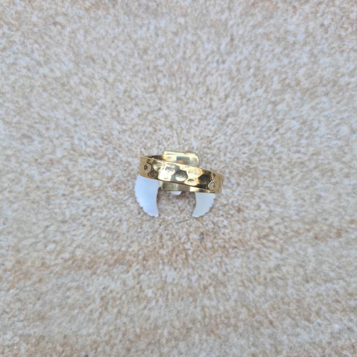 Mini Shell Isis Ring - FeatherTribe