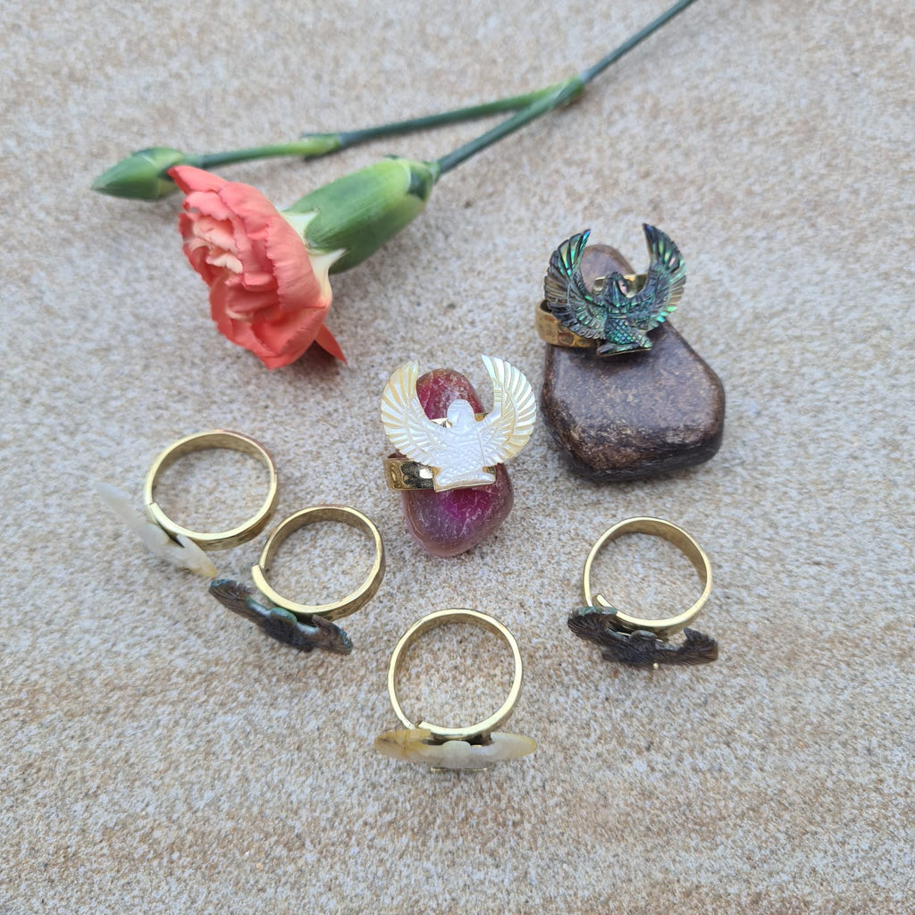 Mini Shell Isis Ring - FeatherTribe