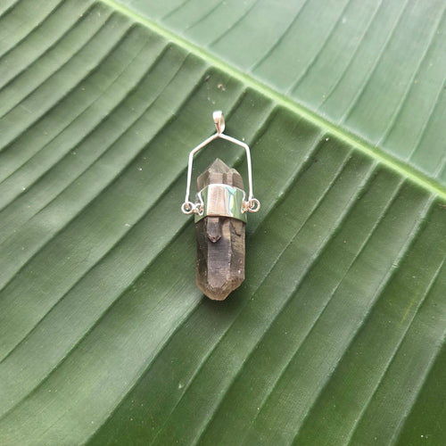 Celeste Necklace - Smokey Quartz