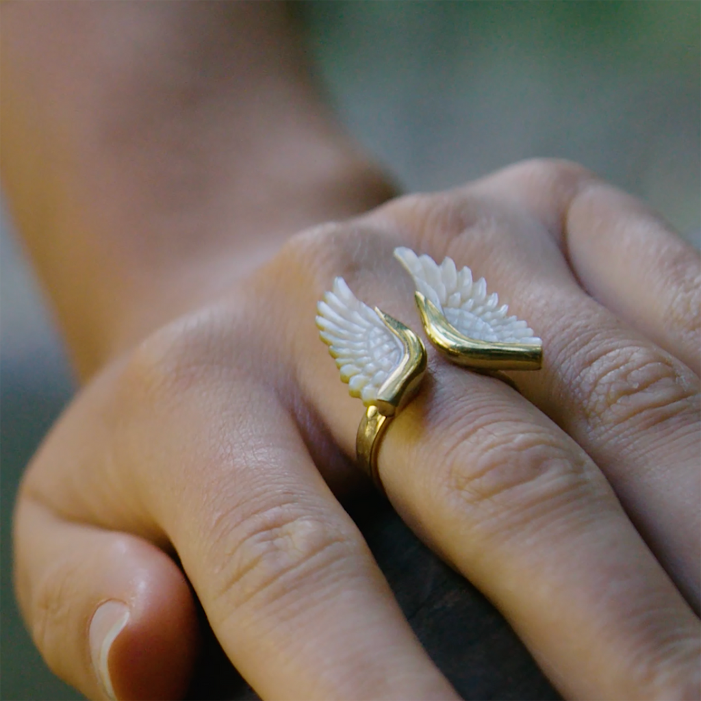 Angel Wing Ring - FeatherTribe