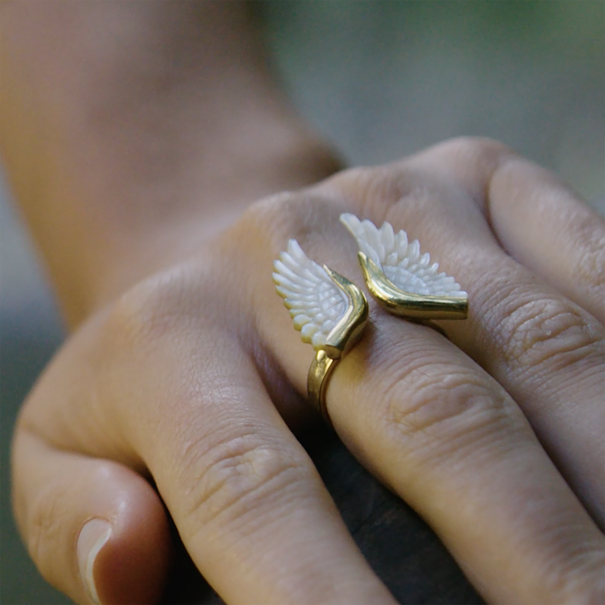Angel Wing Ring - FeatherTribe