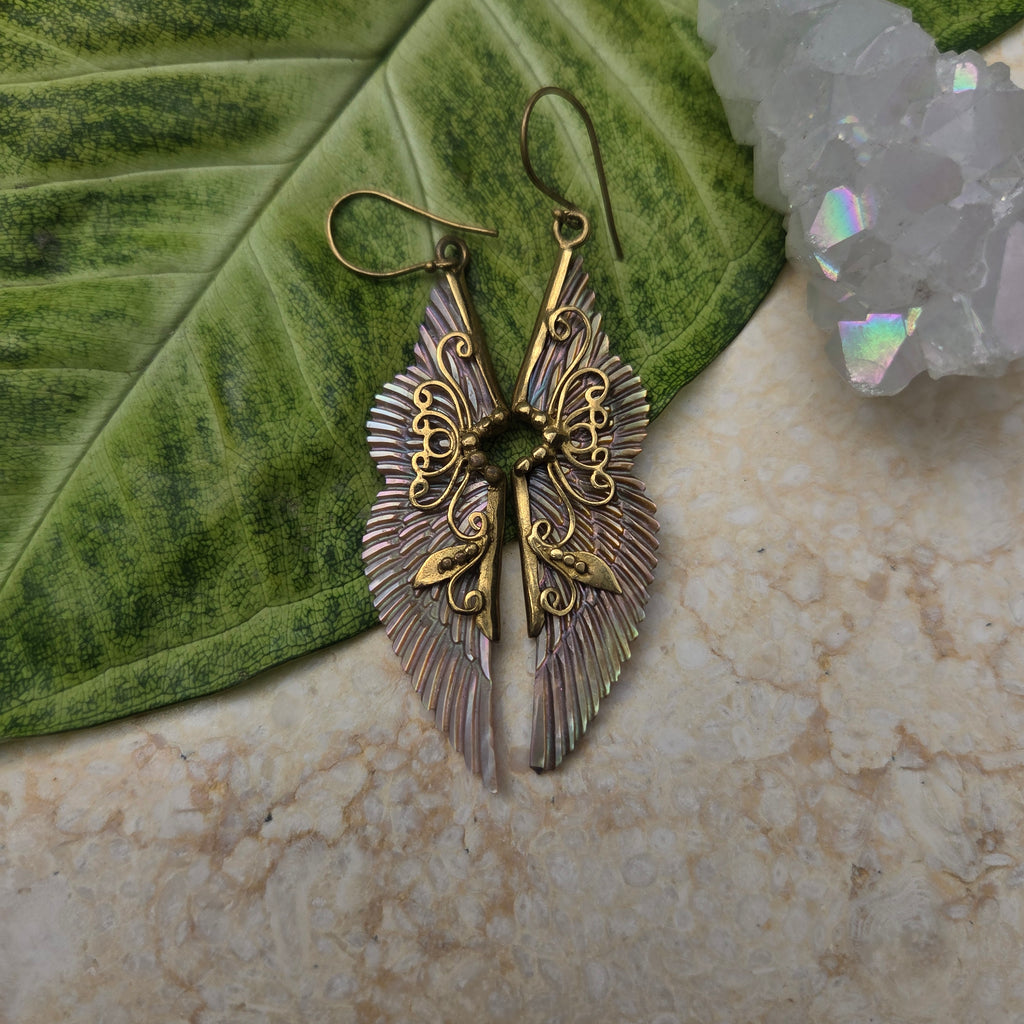 SECOND: Pink Pearl Athena Earrings