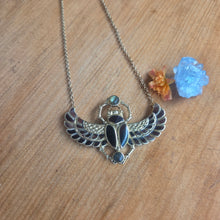 Load image into Gallery viewer, Cleopatra Scarab Necklace
