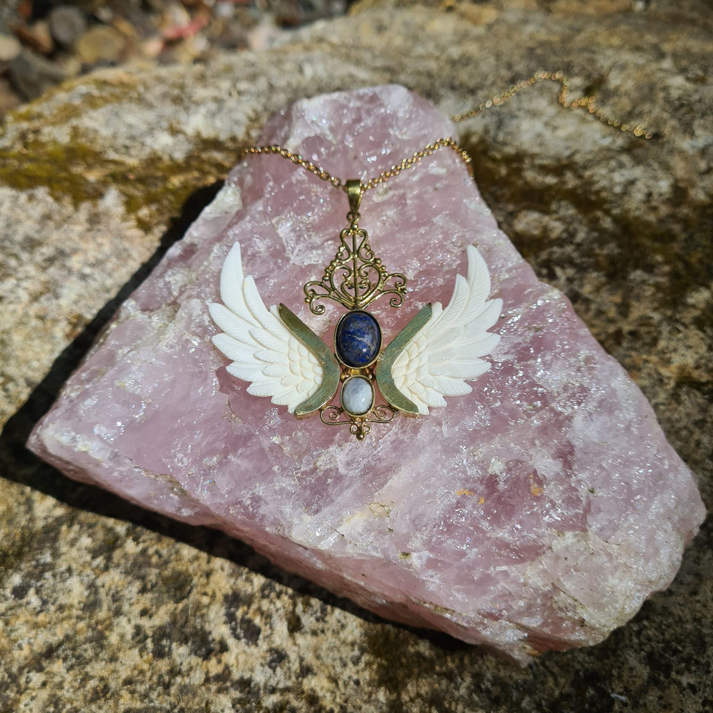 Angel Wing Pendant - FeatherTribe
