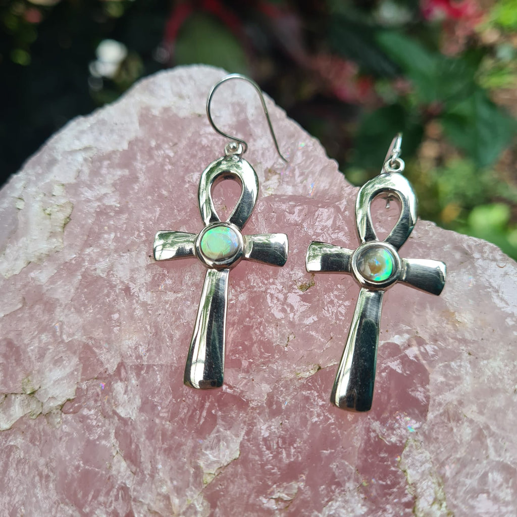 Ankh Earrings - FeatherTribe