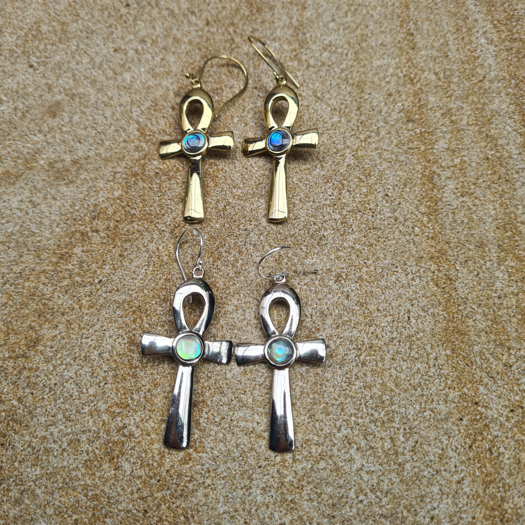 Ankh Earrings - FeatherTribe