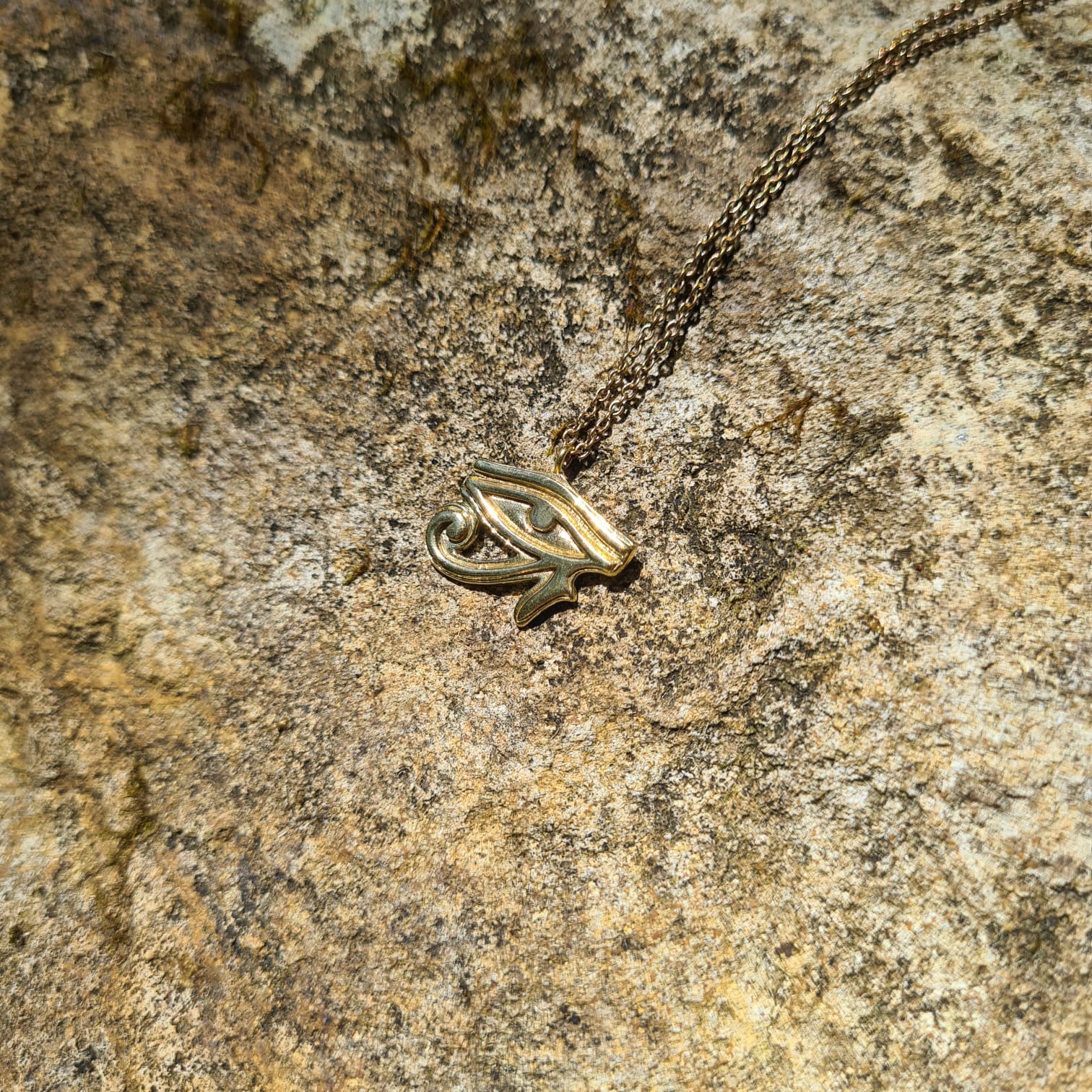 Dainty Eye of Horus Necklace - FeatherTribe