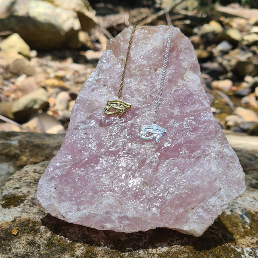 Dainty Eye of Horus Necklace - FeatherTribe