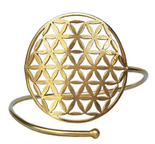 Load image into Gallery viewer, Flower of Life Armband - FeatherTribe
