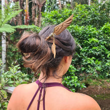 Load image into Gallery viewer, Unicorn Angel Wing Hair Stick - FeatherTribe
