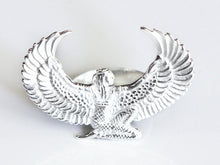 Load image into Gallery viewer, Silver Dipped Isis Goddess Ring - FeatherTribe
