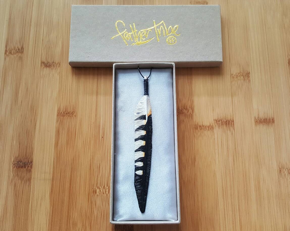 Falcon Feather Necklace - FeatherTribe