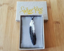 Load image into Gallery viewer, Small Wedge Tail Eagle Feather Necklace - FeatherTribe
