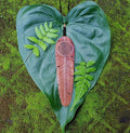 Flight Feather Necklace with Flower of Life - FeatherTribe