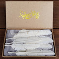 WHOLESALE 10 x Medium Bone Flight Feather - FeatherTribe