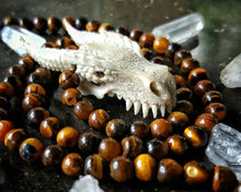 Load image into Gallery viewer, Dragon Skull Necklace with Premium Beads - FeatherTribe
