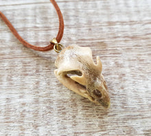 Load image into Gallery viewer, Owl Skull Replica Necklace - FeatherTribe
