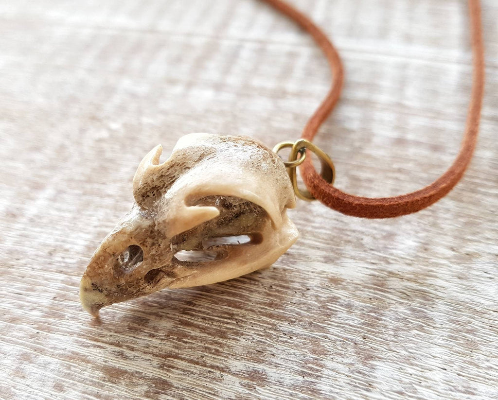 Owl Skull Replica Necklace - FeatherTribe