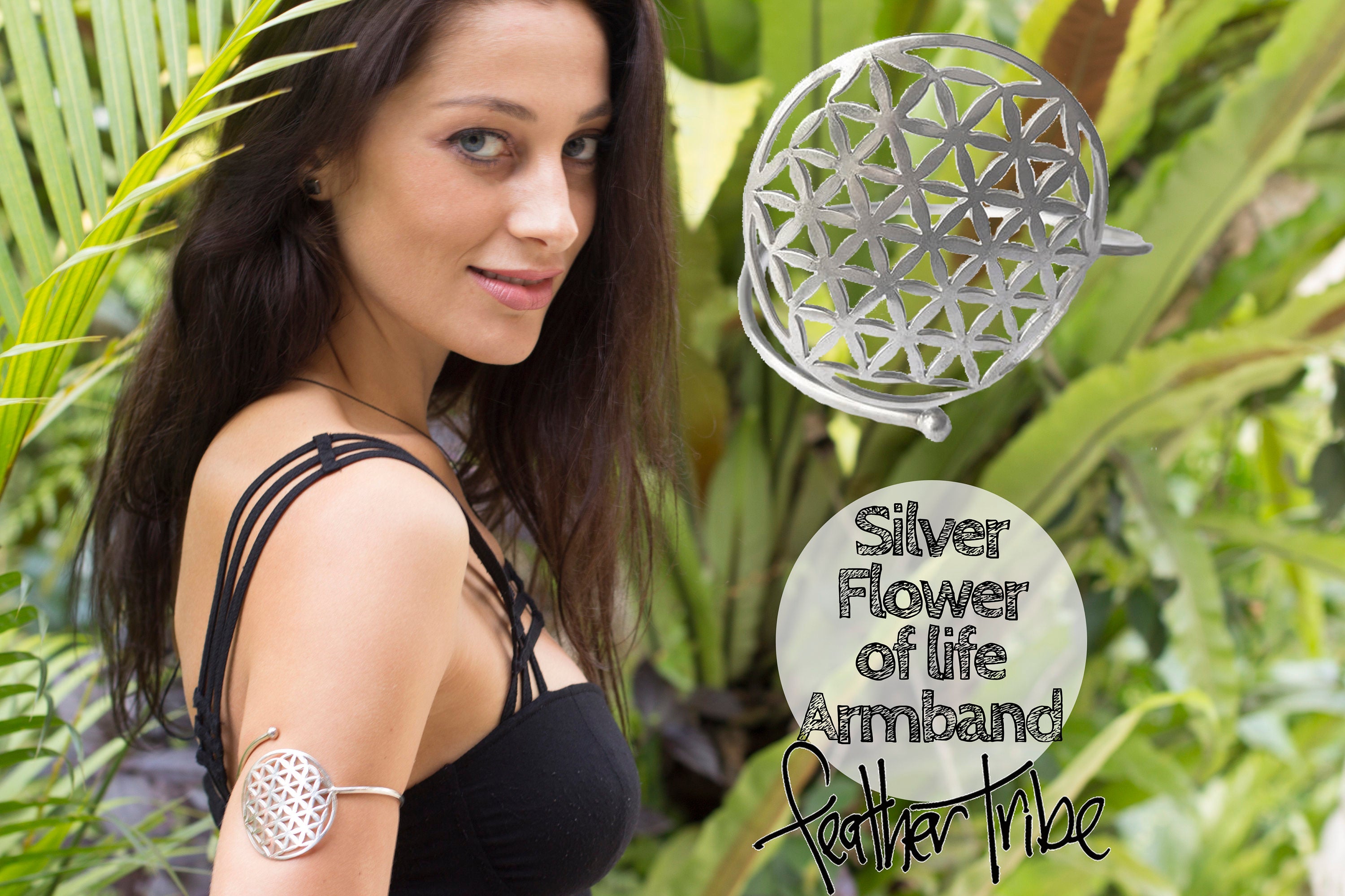 Flower of Life Armband - FeatherTribe