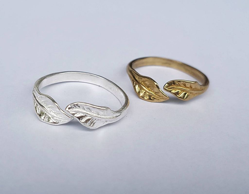 Two Feathers Ring - FeatherTribe