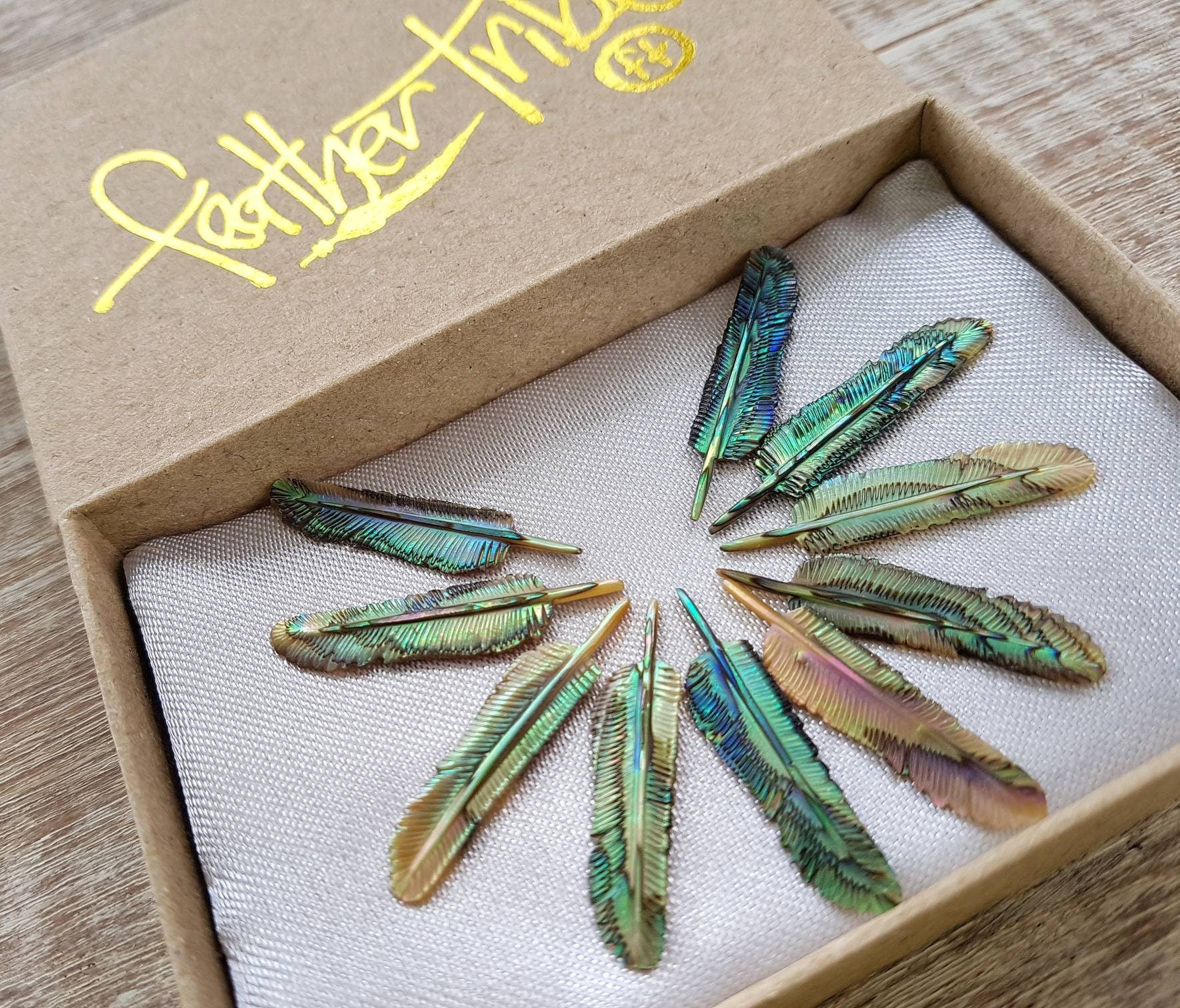WHOLESALE 10 x Ultra Mini Flight Feather - FeatherTribe