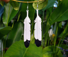 Load image into Gallery viewer, Bald Eagle Feather Earrings - FeatherTribe
