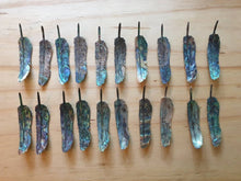 Load image into Gallery viewer, WHOLESALE 20 x Small Abalone Flight Feather - FeatherTribe
