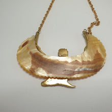 Load image into Gallery viewer, Pearl Shell Isis Goddess Necklace - FeatherTribe
