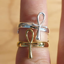 Load image into Gallery viewer, Ankh Ring - FeatherTribe
