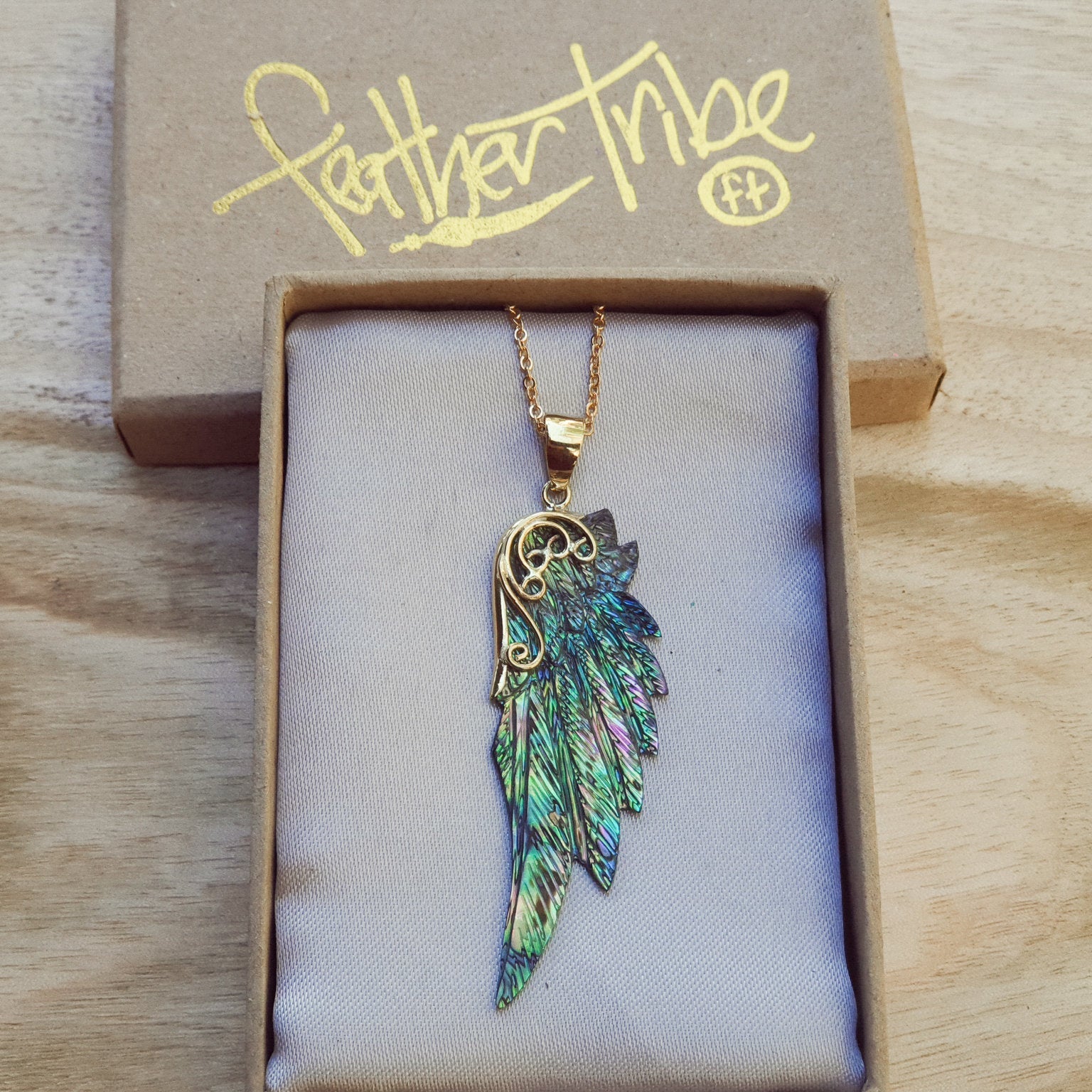 Archangel Michael Wing Pendant - FeatherTribe