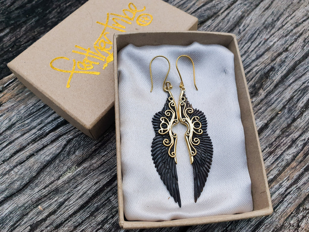 Athena Earrings - FeatherTribe